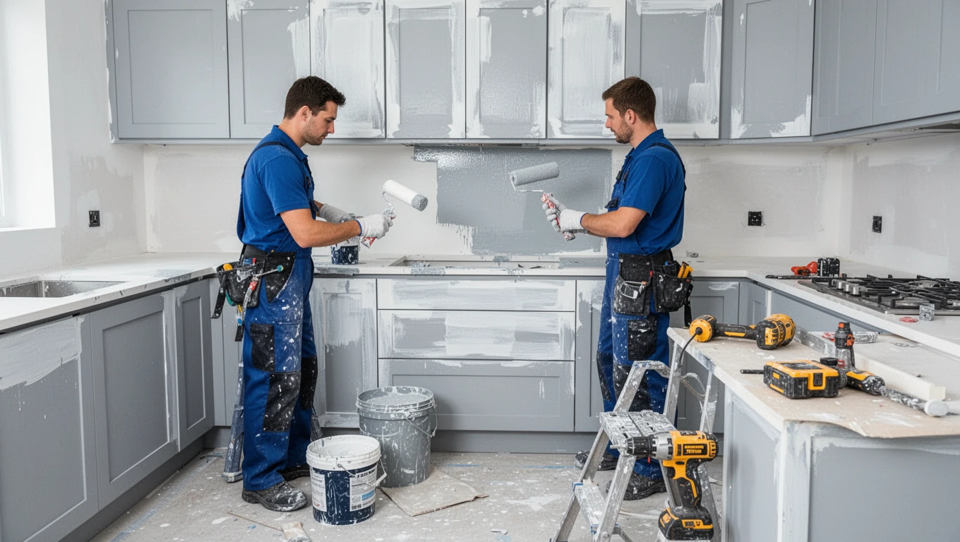 Cabinet & Kitchen Painting