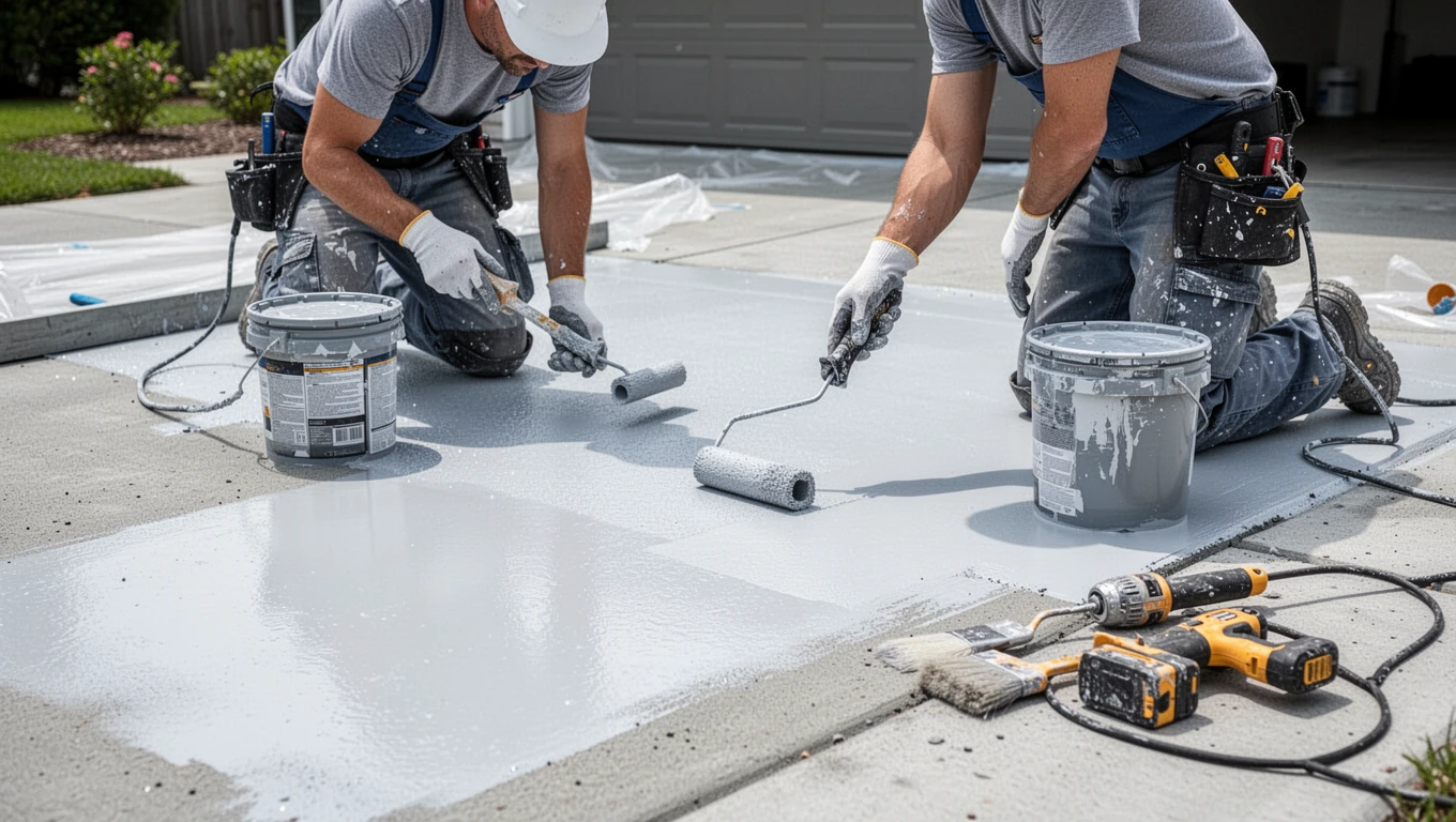 Concrete & Driveway Painting